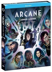 Arcane: League of Legends - Season Two [Blu-Ray] Cover