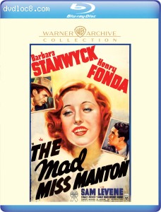 Mad Miss Manton, The [Blu-Ray] Cover