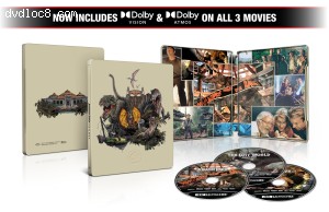 Jurassic Park Trilogy (SteelBook) [4K Ultra HD + Digital 4K] Cover