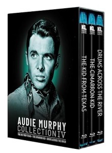 Audie Murphy Collection IV (The Kid from Texas / The Cimarron Kid / Drums Across the River) [Blu-Ray] Cover