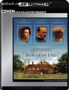 Howard's End [4K Ultra HD + Blu-ray] Cover