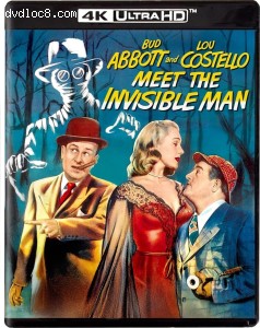 Abbott and Costello Meet the Invisible Man [4K Ultra HD] Cover