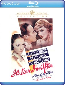 It's Love I'm After (Warner Archive Collection) [Blu-ray] Cover