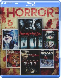 6-Movie Horror Collection (Hoboken Hollow / Keepsake / Killjoy 3 / The Gingerdead Man 3 / 2:13 / Roman) [Blu-Ray] Cover