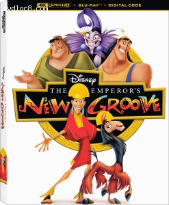 Emperor's New Groove, The [4K Ultra HD + Blu-Ray + Digital] Cover