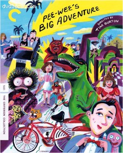 Pee-wee's Big Adventure (Criterion Collection) [Blu-ray] Cover