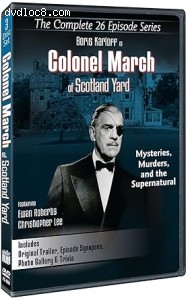 Colonel March of Scotland Yard: The Complete 26-Episode Series Cover