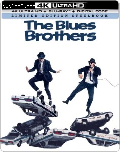 Blues Brothers, The (SteelBook / 45th Anniversary Edition) [4K Ultra HD + Blu-ray + Digital 4K] Cover