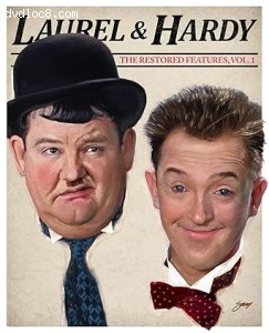 Laurel &amp; Hardy: The Restored Features Vol. 1 (Pardon Us / Pack Up Your Troubles) [Blu-Ray] Cover