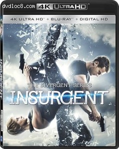 Divergent Series: Insurgent, The [4K Ultra HD + Blu-Ray + Digital] Cover
