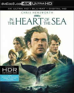 In the Heart of the Sea [4K Ultra HD + Blu-Ray + Digital] Cover