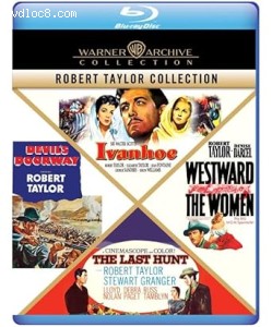 Robert Taylor Collection (Ivanhoe / Devil's Doorway / Westward the Women / The Last Hunt) [Blu-Ray] Cover