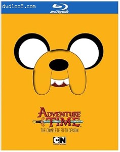 Adventure Time: The Complete Fifth Season [Blu-Ray + Digital] Cover