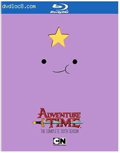 Adventure Time: The Complete Sixth Season [Blu-Ray] Cover