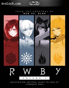 RWBY: Volume 1 [Blu-ray] Cover
