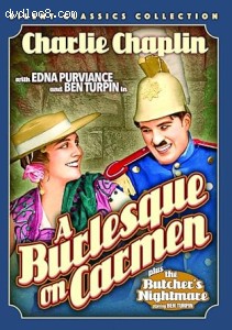 Burlesque on Carmen, A (Silent Classics Collection) Cover