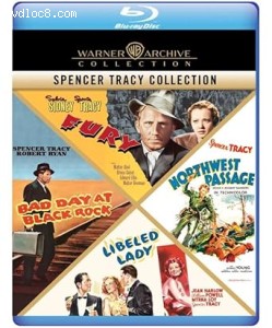 Spencer Tracy Collection (Fury / Bad Day at Black Rock / Northwest Passage / Libeled Lady) [Blu-Ray] Cover