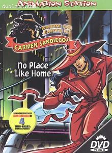 Where on Earth Is Carmen Sandiego?: No Place Like Home (Sterling) Cover