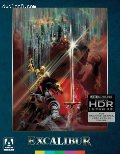 Excalibur (Theatrical 4K | TV version BD only | Limited Edition) 4K Ultra HD + Blu-ray] Cover