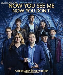 Now You See Me: Now You Don't [4K Ultra HD + Blu-Ray + Digital] Cover