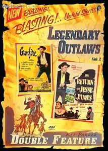 Legendary Outlaws Double Feature Vol. 2 (Gunfire / The Return of Jesse James) Cover