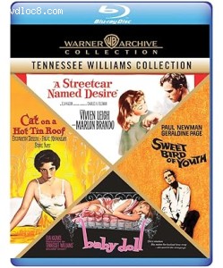 Tennessee Williams Collection (A Streetcar Named Desire / Cat on a Hot Tin Roof / Sweet Bird of Youth / Baby Doll) [Blu-Ray] Cover