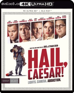 Hail, Caesar! [4K Ultra HD + Blu-ray] Cover