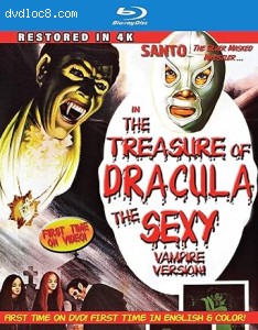 Santo in the Treasure of Dracula: The Sexy Vampire Version [Blu-Ray] Cover
