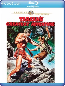 Tarzan's Greatest Adventure [Blu-Ray] Cover