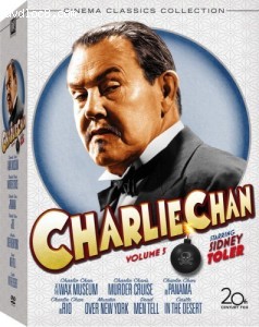 Charlie Chan Collection: Volume 5 (Charlie Chan's Murder Cruise / Charlie Chan in Panama / Muder Over New York / Charlie Chan at the Wax Museum / Dead Men Tell / Charlie Chan in Rio / Castle in the Desert) Cover