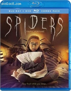 Spiders Triple Feature (Spiders / Spiders 2 / Spiders 3D) [Blu-Ray + DVD] Cover