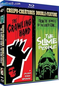 Creepy-Creatures Double-Feature (The Crawling Hand / The Slime People) [Blu-Ray] Cover