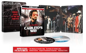 Cover Image for 'Carlito's Way (Limited Edition SteelBook) [4K Ultra HD + Blu-ray]'