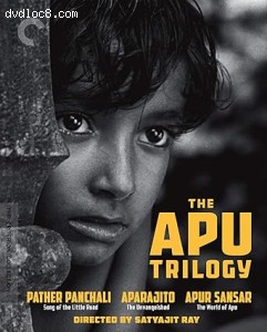 Apu Trilogy, The (Pather Panchali / Aparajito / Apur Sansar) (The Criterion Collection) [Blu-Ray] Cover
