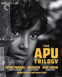 Apu Trilogy, The (Pather Panchali / Aparajito / Apur Sansar) (The Criterion Collection) [4K Ultra HD + Blu-Ray] Cover