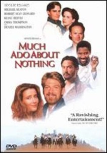 Much Ado About Nothing (Columbia-TriStar) Cover
