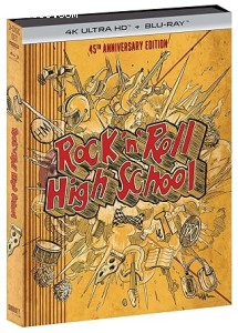 Rock 'n' Roll High School (45th Anniversary Edition) [4K Ultra HD + Blu-Ray] Cover
