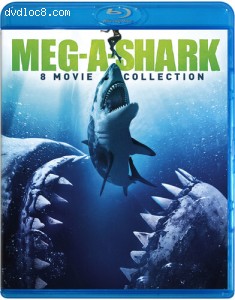 Meg-a-Shark 8-Movie Collection (Toxic Shark / Shark in Venice / Malibu Shark Attack / Sharkman / Shark Attack / Shark Attack 2 / Shark Attack 3: Megalodon / Shark Zone) [Blu-Ray] Cover