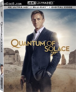 Quantum of Solace [4K Ultra HD + Blu-Ray + Digital] Cover