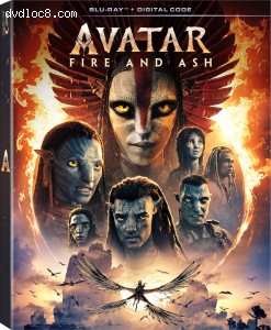 Avatar: Fire and Ash [Blu-Ray + Digital] Cover