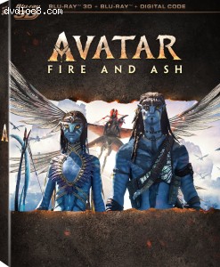 Avatar: Fire and Ash [Blu-Ray 3D + Blu-Ray + Digital] Cover