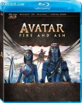 Cover Image for 'Avatar: Fire and Ash [Blu-ray 3D + Blu-ray + Digital]'