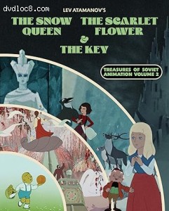 Treasures of Soviet Animation: Volume 2 1952-1961 (The Snow Queen / The Scarlet Flower / The Key) (Limited Deluxe Edition) [Blu-Ray] Cover