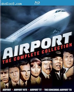 Airport: The Complete Collection (Airport / Airport 1975 / Airport '77 / The Concorde: Airport '79) [Blu-Ray] Cover