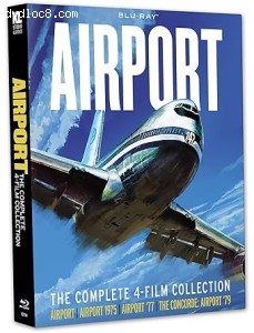 Airport: The Complete 4-Film Collection (Airport / Airport 1975 / Airport '77 / The Concorde: Airport '79) (Special Edition) [Blu-Ray] Cover