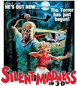 Silent Madness 3D [Blu-Ray 3D + Blu-Ray + Anaglyph 3D] Cover