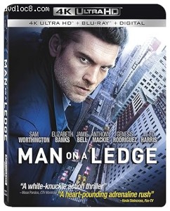 Man on a Ledge [4K Ultra HD + Blu-Ray + Digital] Cover