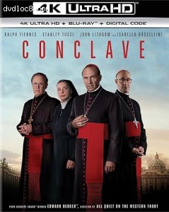 Conclave [4K Ultra HD + Blu-Ray + Digital] Cover
