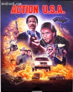 Action U.S.A. (Vinegar Syndrome Exclusive - Limited Edition) [Blu-Ray] Cover