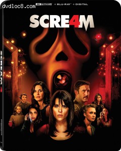 Scream 4 [4K Ultra HD + Blu-Ray + Digital] Cover